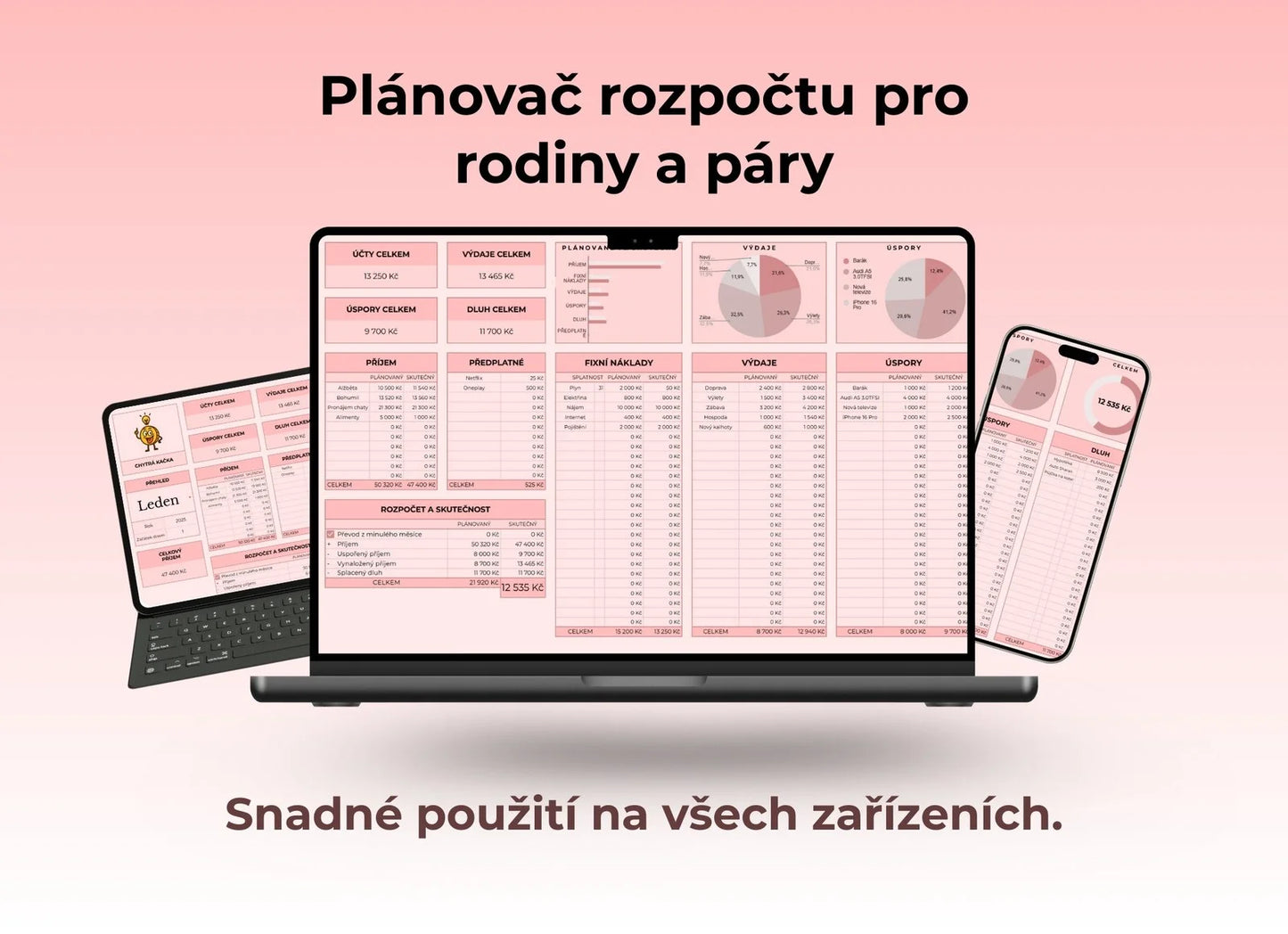 Budgetka: Rodinný rozpočet pro páry a rodiny - finanční pomocník (nástroj)